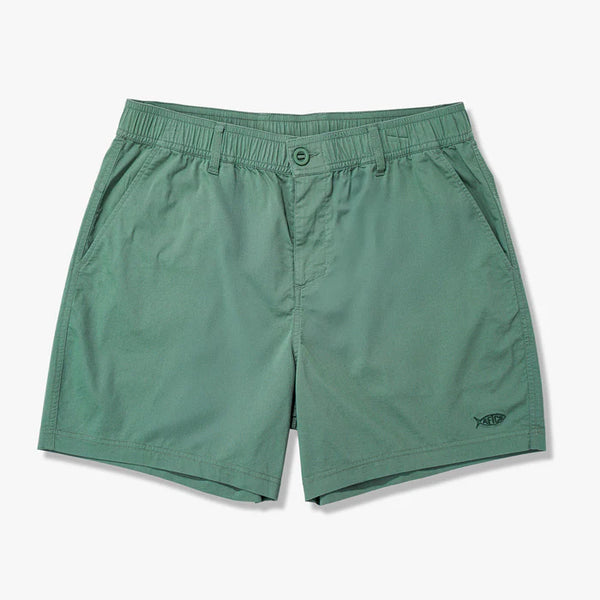 Landlocked Stretch Short - Duck Green