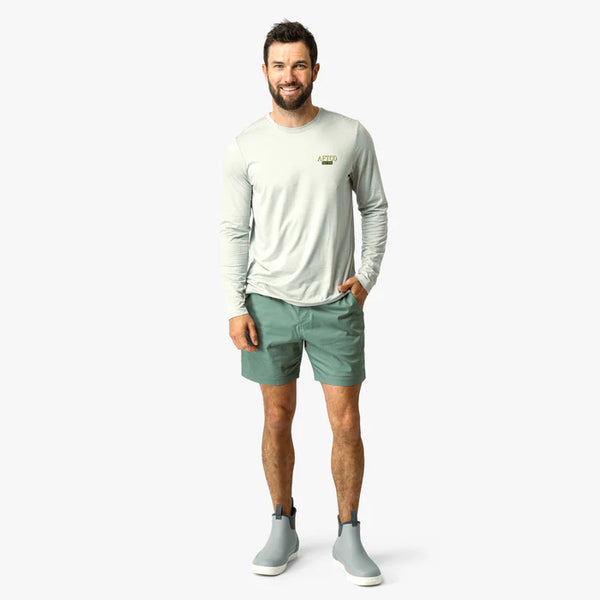 Landlocked Stretch Short - Duck Green
