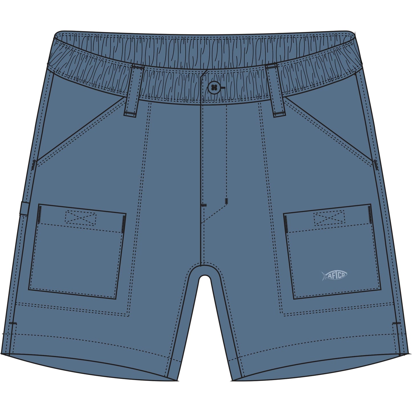 Flex 01 Short - Captains Blue