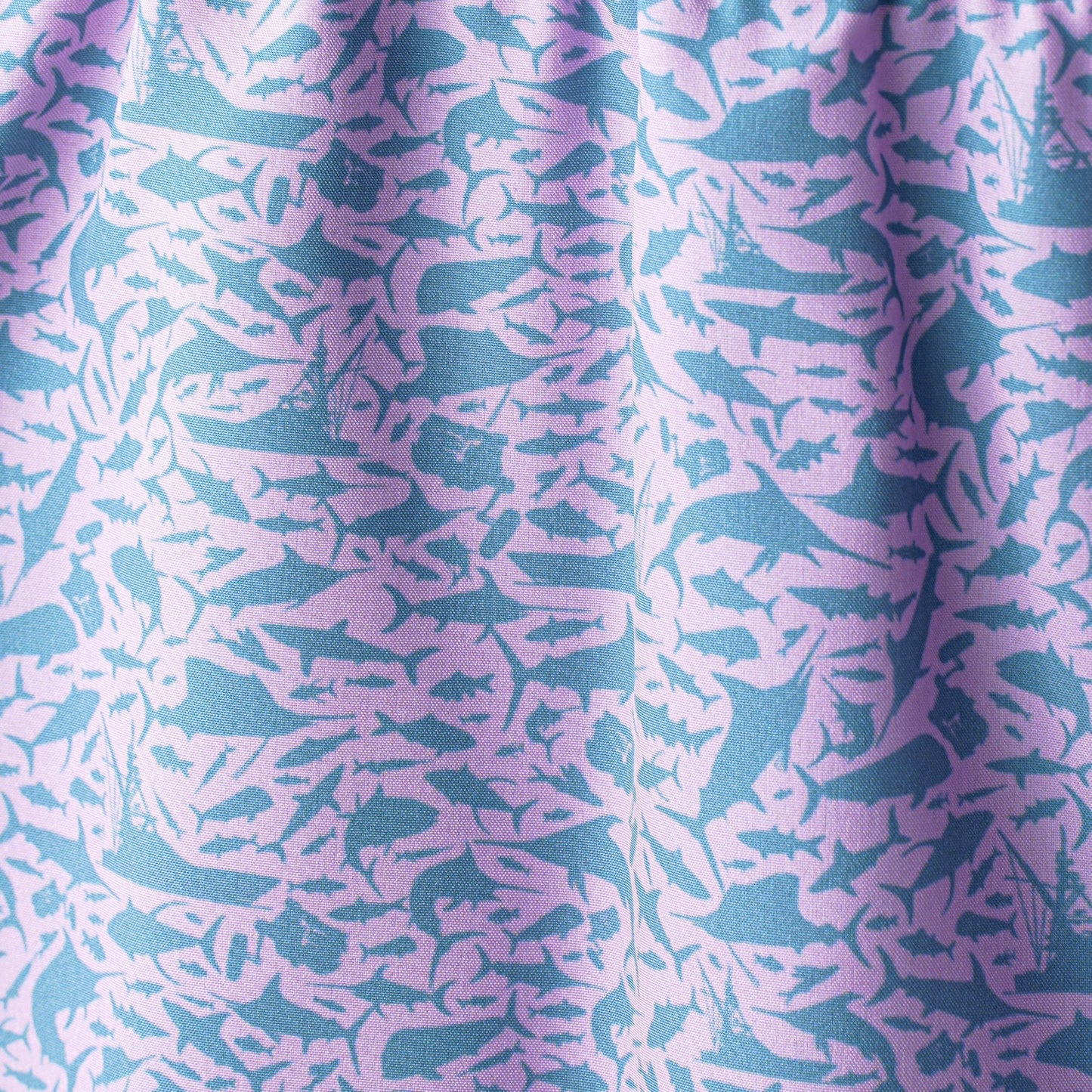 Strike Printed Swim Short - Misty Lilac