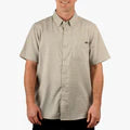 Dorsal Short Sleeve Button Down - Khaki