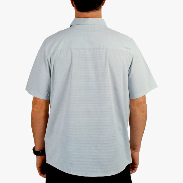 Air O Mesh Tech SS Button Down - Harbor Gray