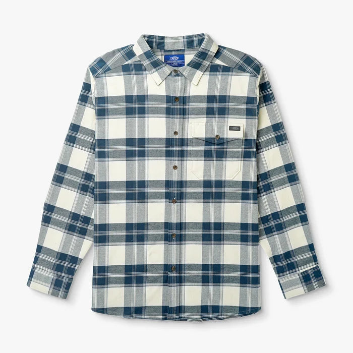 Lager LS Flannel Shirt - Pelican