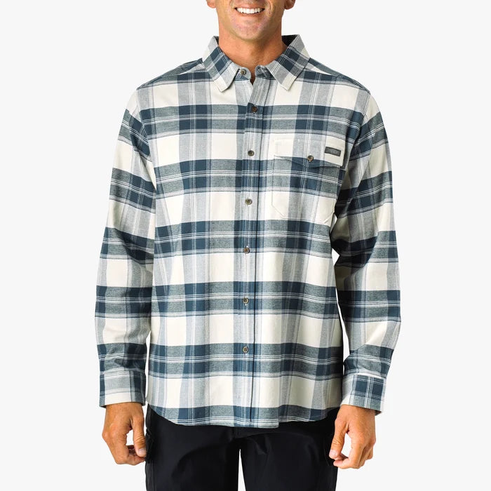Lager LS Flannel Shirt - Pelican