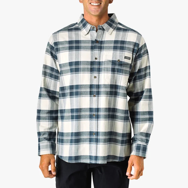 Lager LS Flannel Shirt - Pelican