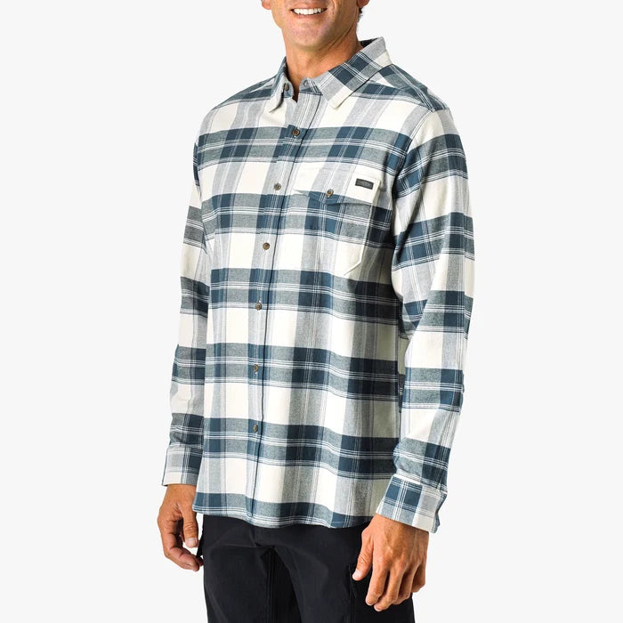 Lager LS Flannel Shirt - Pelican