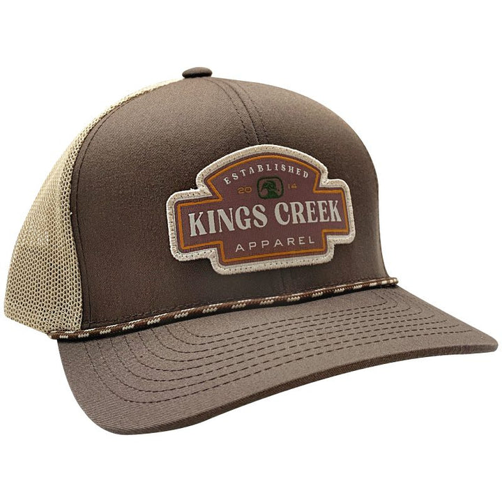 Brown Marquee Patch Hat