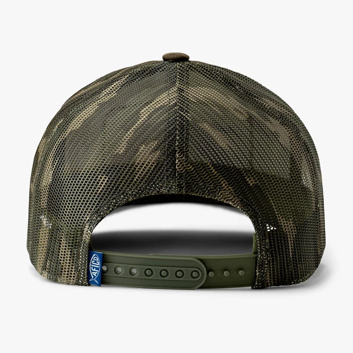 Sayings Trucker - Olive Current Camo