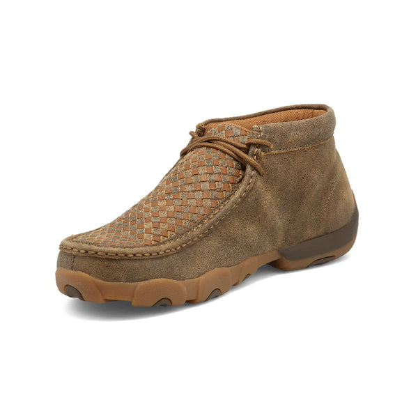 Chukka Woven Driving Moc - Bomber & Tan