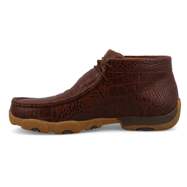 Chukka Driving Moc - Ginger Caiman Print