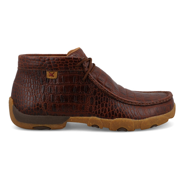 Chukka Driving Moc - Ginger Caiman Print