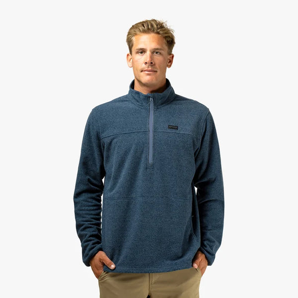 Sentinel 1/4 Zip Pullover - Blue Shadow Heather