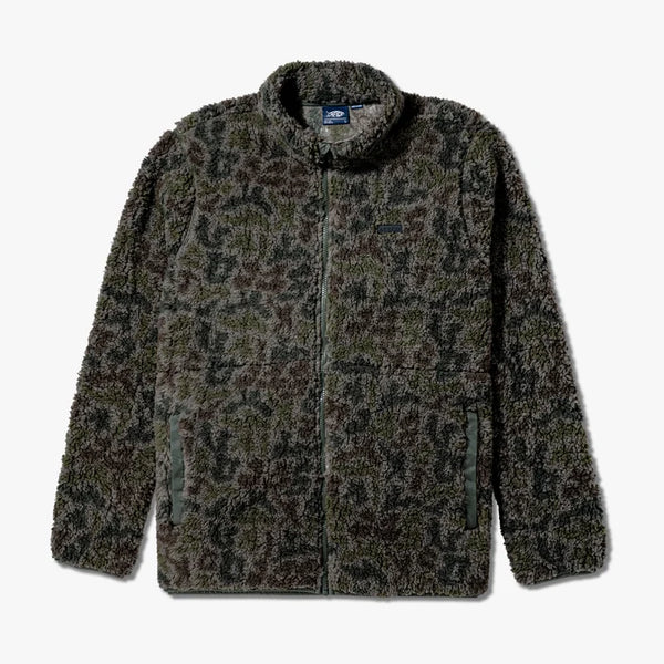 Boatbar Sherpa Jacket - Forest Grouper Camo