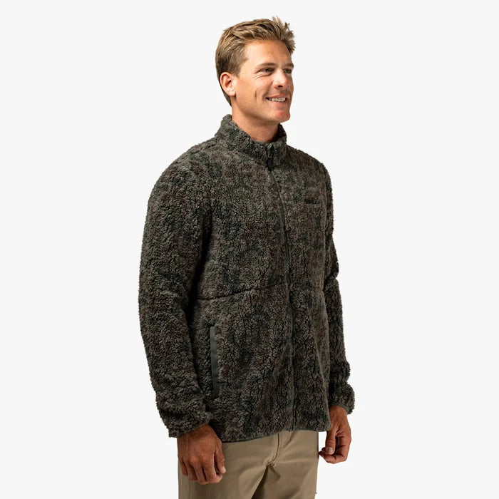 Boatbar Sherpa Jacket - Forest Grouper Camo