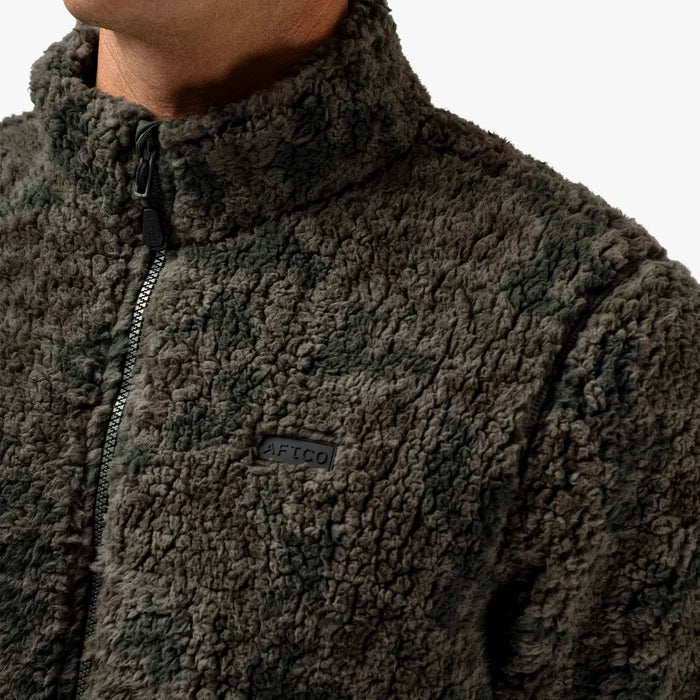 Boatbar Sherpa Jacket - Forest Grouper Camo