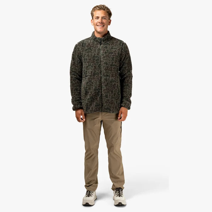 Boatbar Sherpa Jacket - Forest Grouper Camo