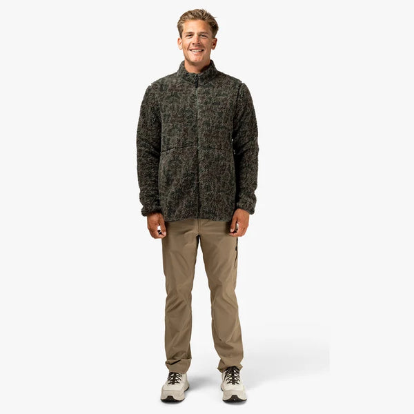 Boatbar Sherpa Jacket - Forest Grouper Camo