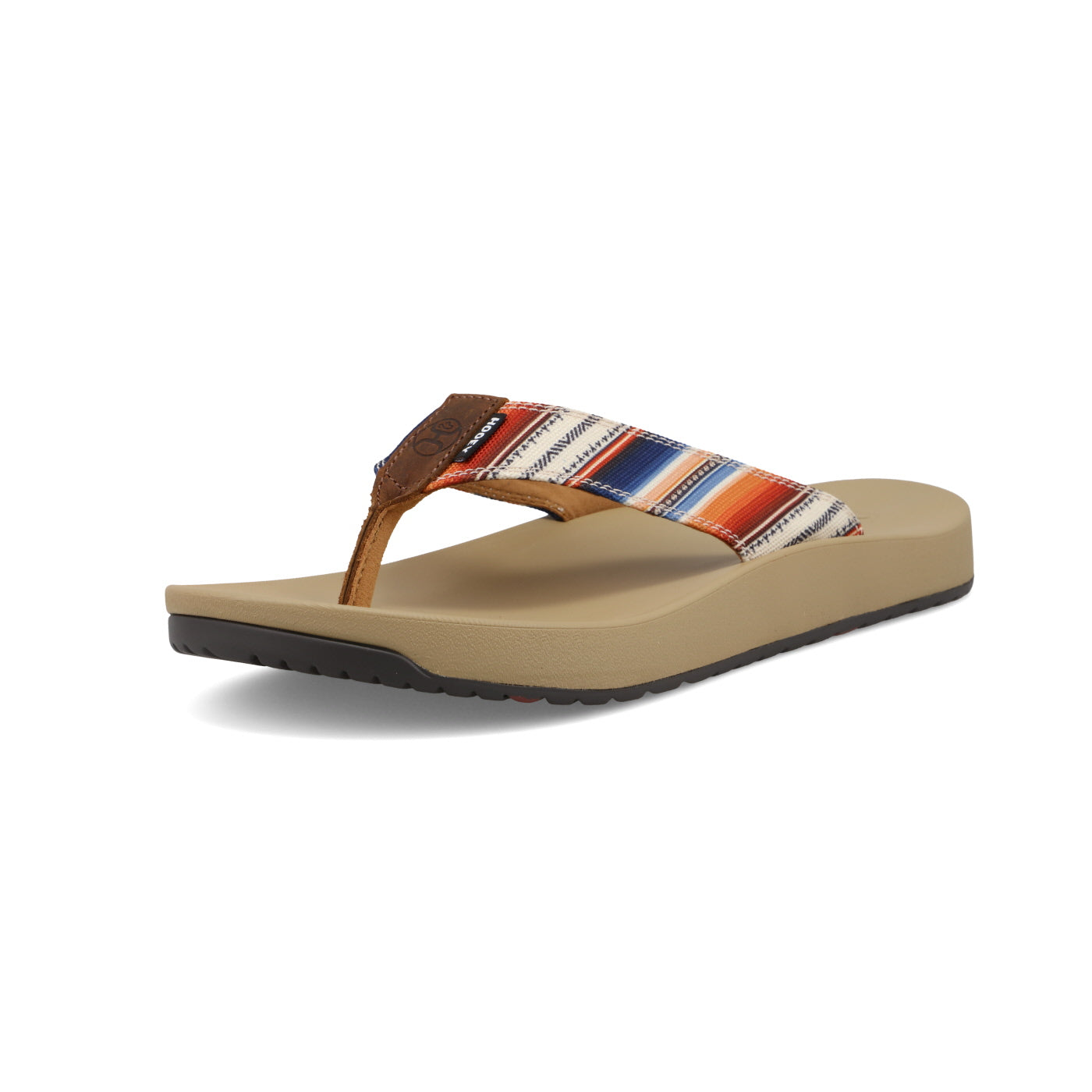 Men's Hooey Flip Flops- Sunset Multi
