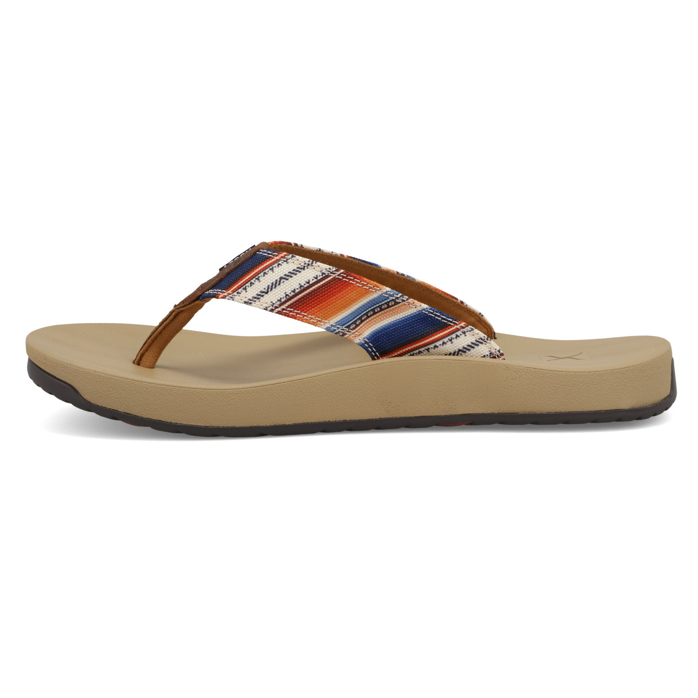 Men's Hooey Flip Flops- Sunset Multi
