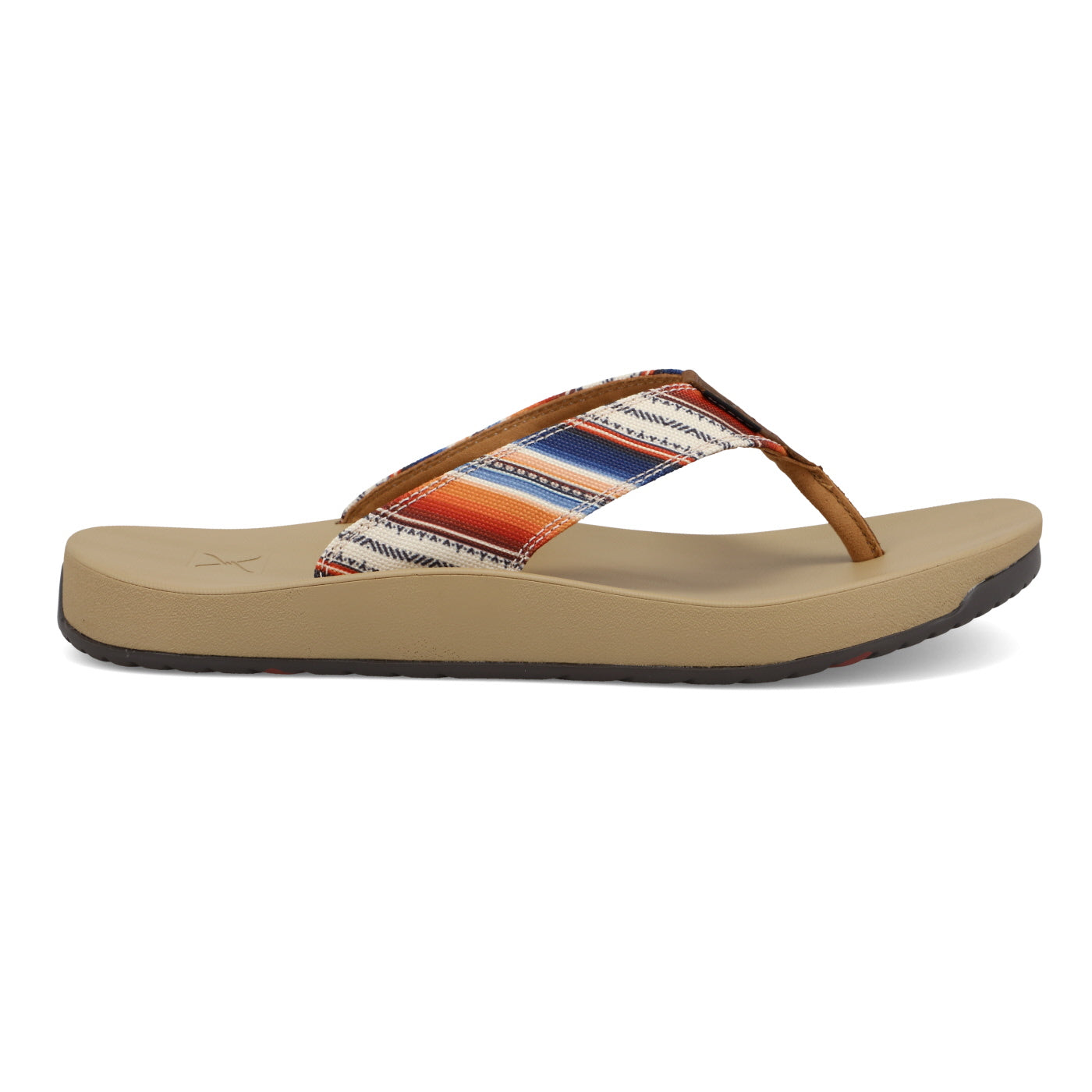 Men's Hooey Flip Flops- Sunset Multi