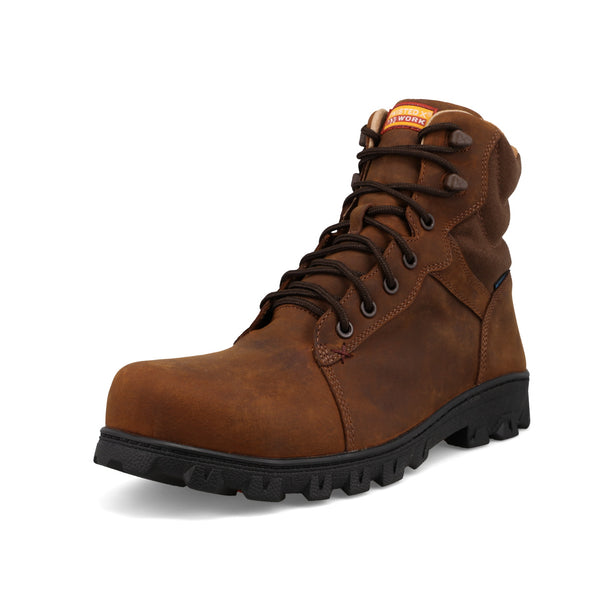 6" Work Boot Rustic Brown