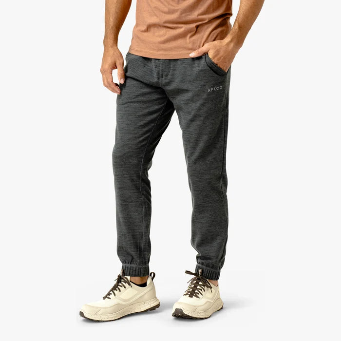 Coastal Layer Sweatpants - Black Heather