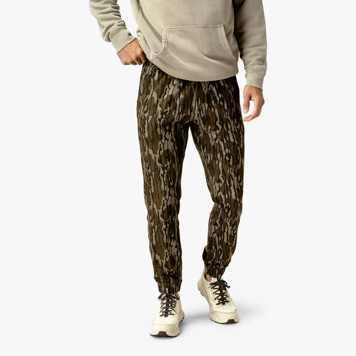 Coastal Layer Mossy Oak Sweatpants - OG Bottomland