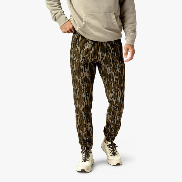 Coastal Layer Mossy Oak Sweatpants - OG Bottomland