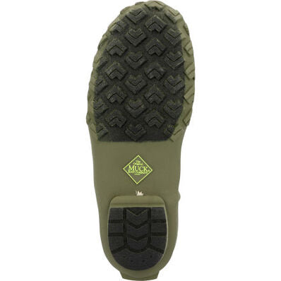 Harvester Tall Rubber Boot - Olive/Lime