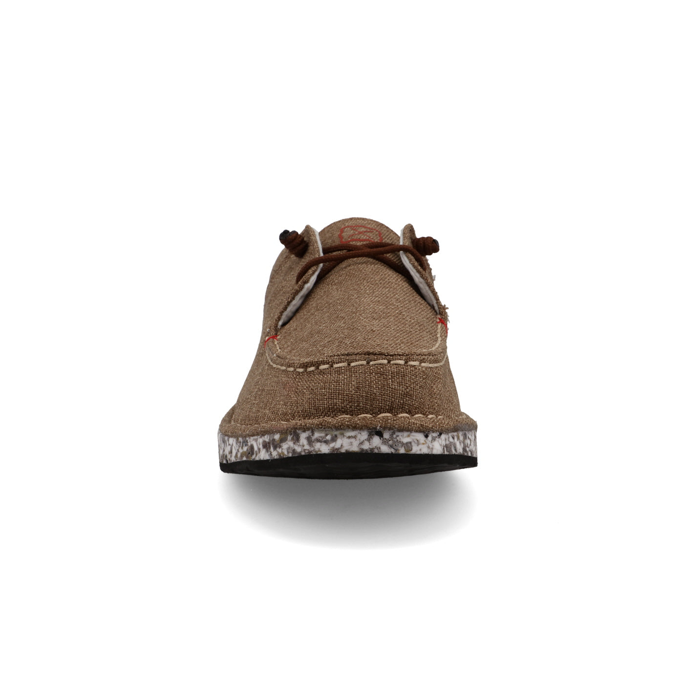 Circular Project Boat Shoe - Brown Linen