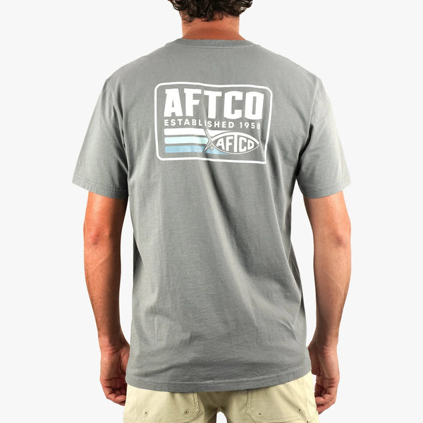 Strype SS Pocket Tee - Cement