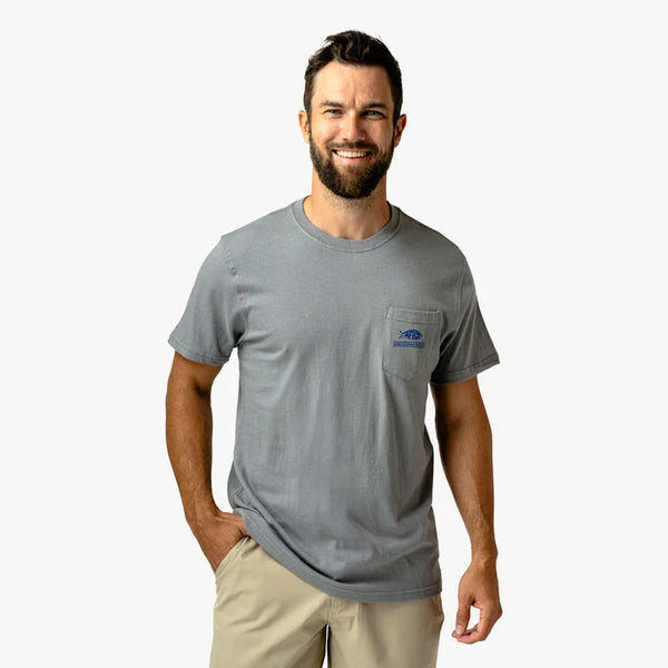 80's Offshore SS T-Shirt - Cement