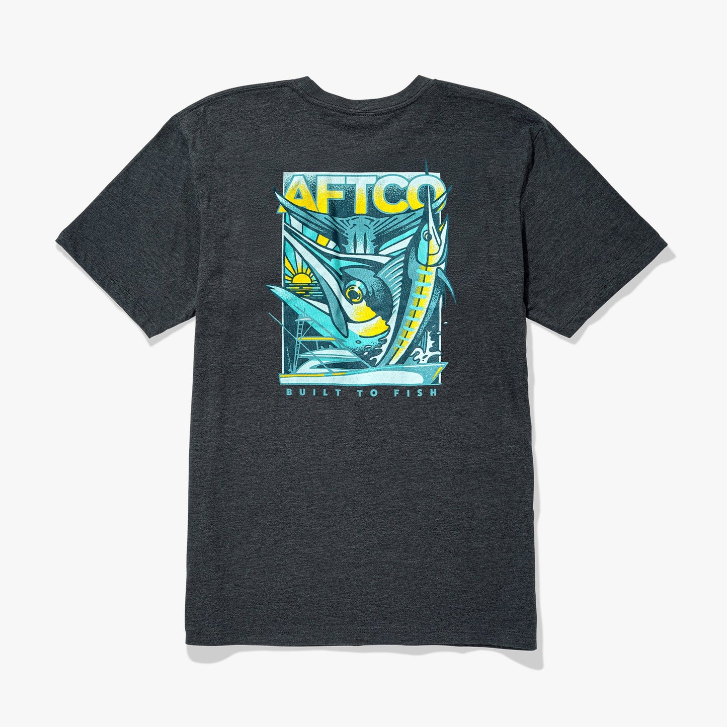 Billed SS Tee - Charcoal Heather