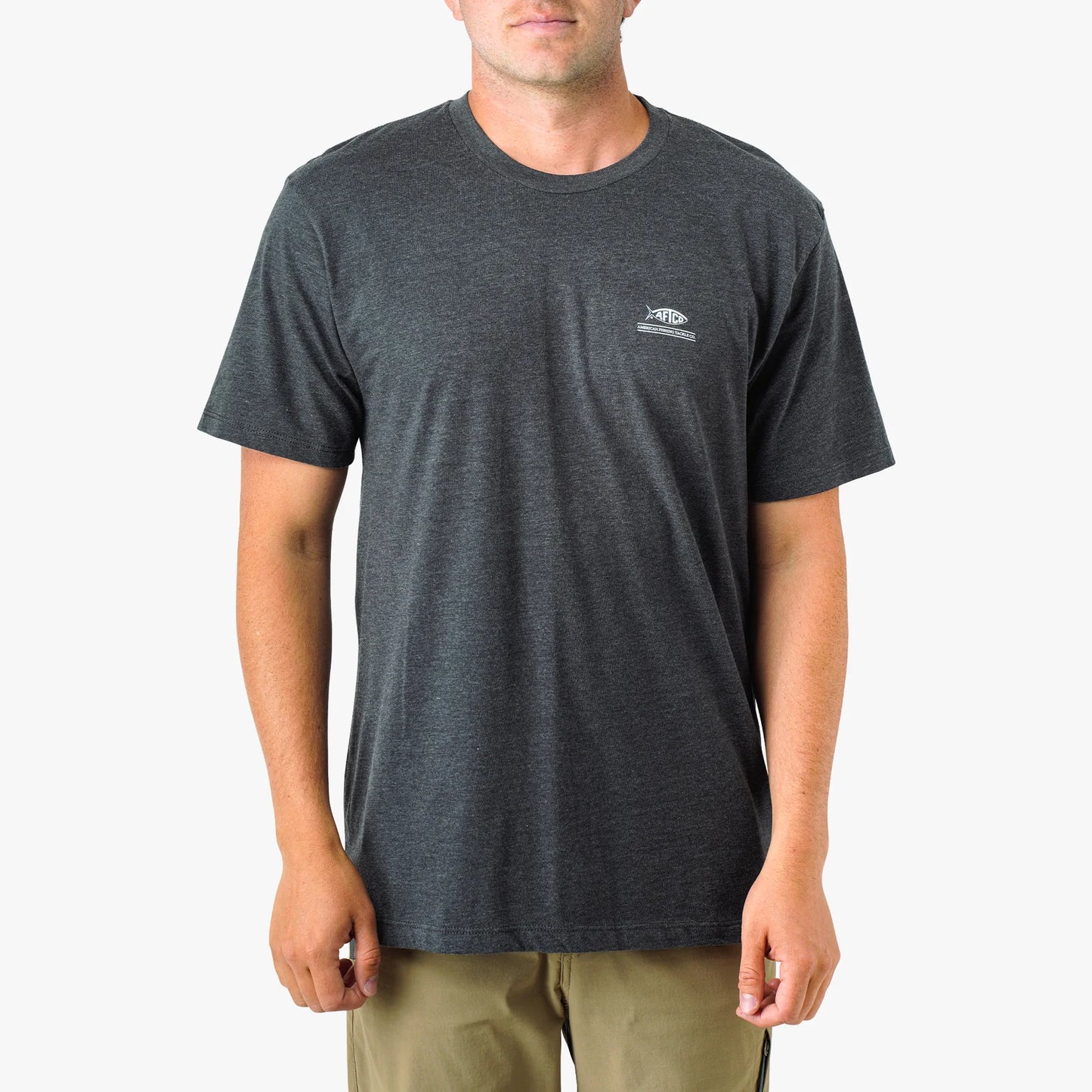 Billed SS Tee - Charcoal Heather