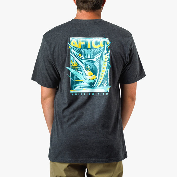 Billed SS Tee - Charcoal Heather