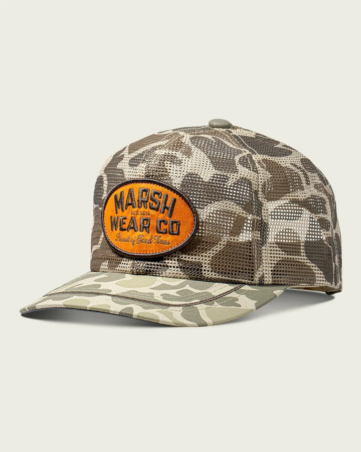 Outpost Mesh Trucker - Khaki Mallard Camo