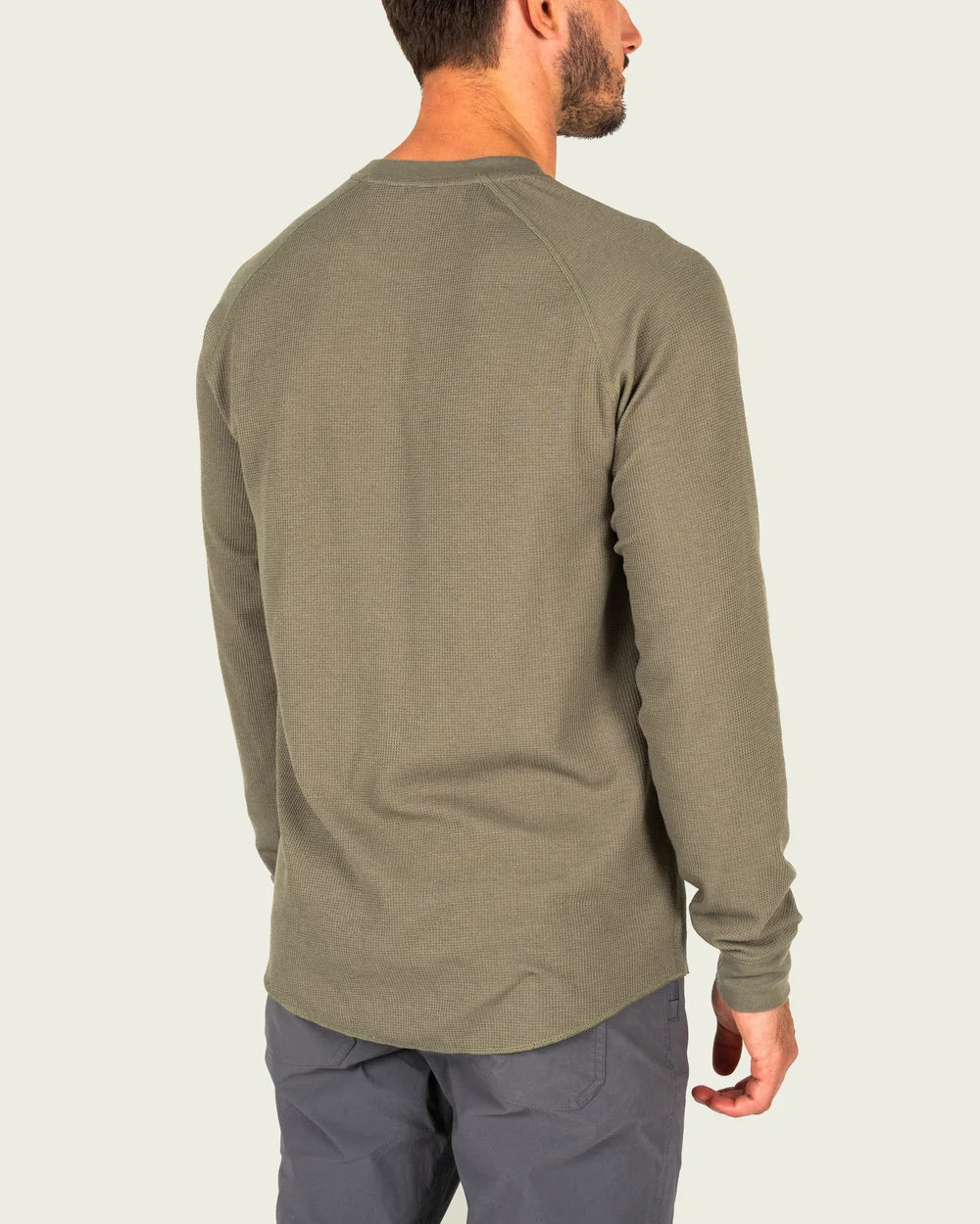 Surfside Waffle Shirt - Sage Brush