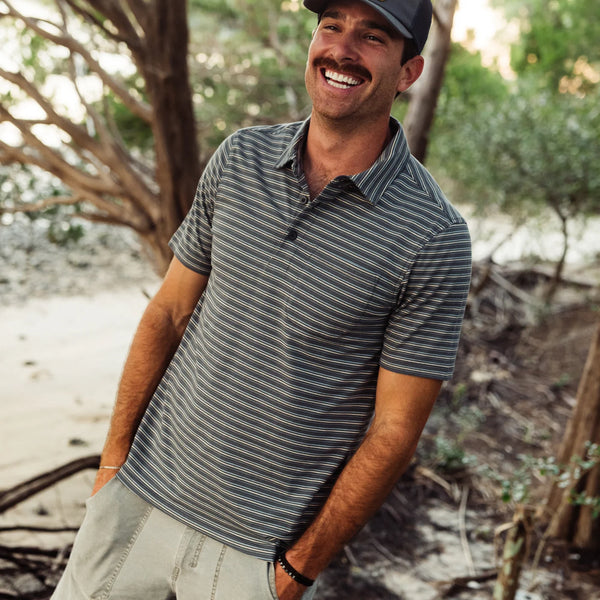 Pawleys Polo - Charcoal