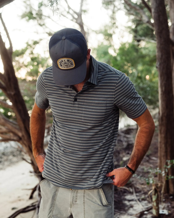 Pawleys Polo - Charcoal
