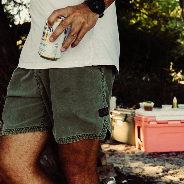 Highwater Volley Shorts - Thyme