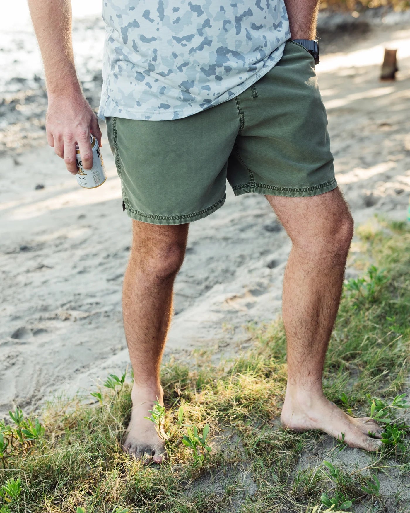 Highwater Volley Shorts - Thyme