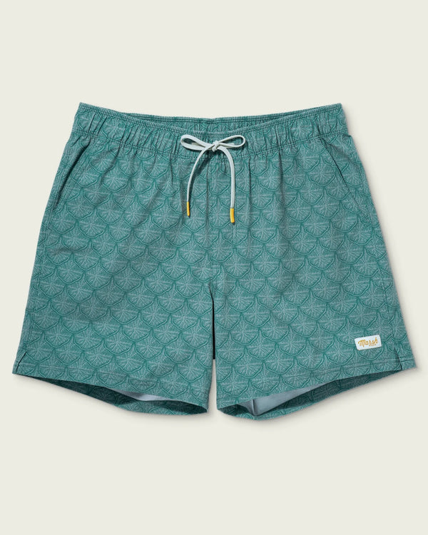 Fulton 6" Volley Shorts - Antique Green
