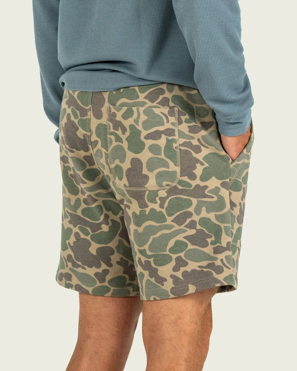 Fireside Fleece Sweatshort - Mallard Green