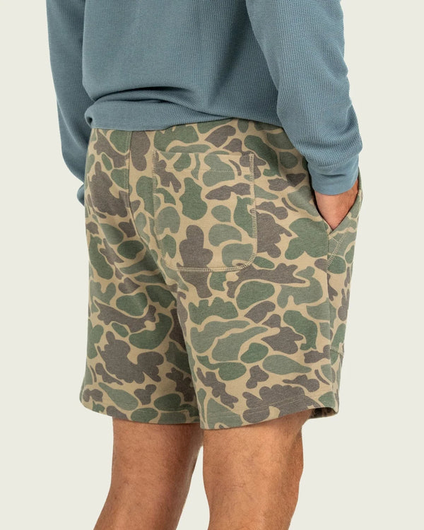 Fireside Fleece Sweatshort - Mallard Green