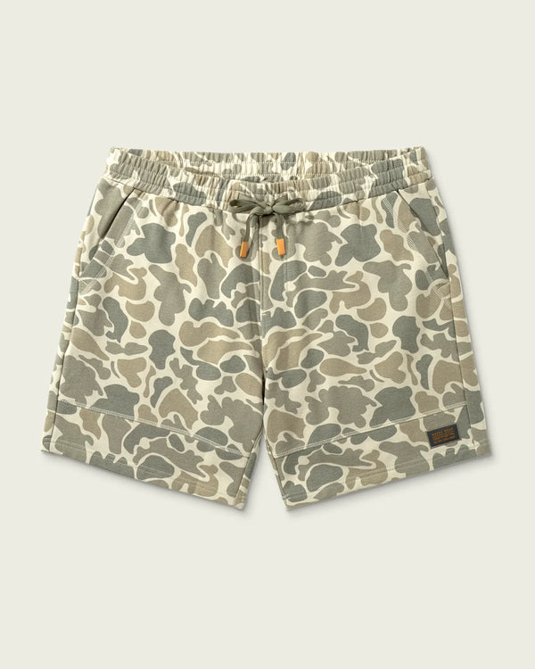 Fireside Sweatshorts - Khaki Mallard Camo