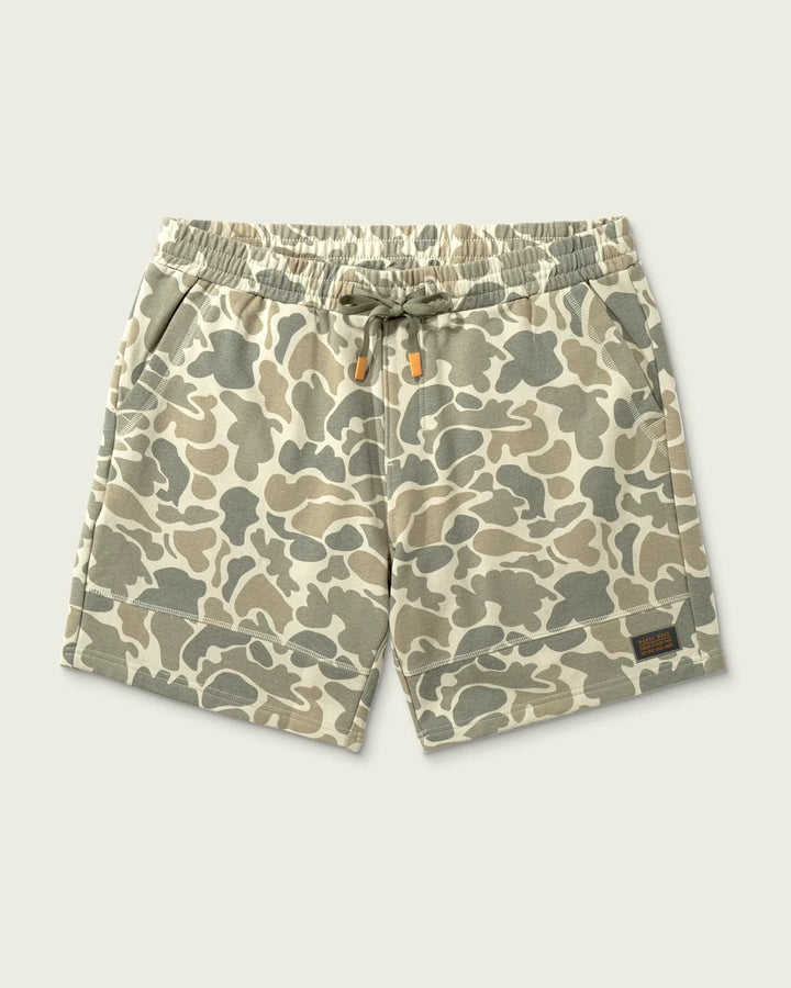 Fireside Sweatshorts - Khaki Mallard Camo