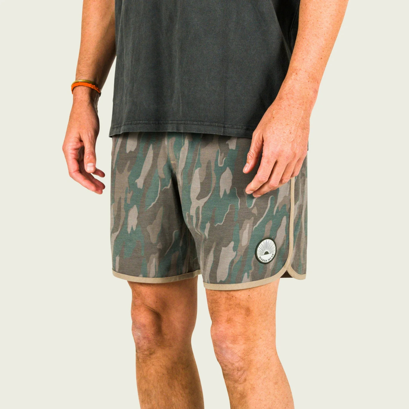 Surfstride Shorts - Thyme Lowland Camo