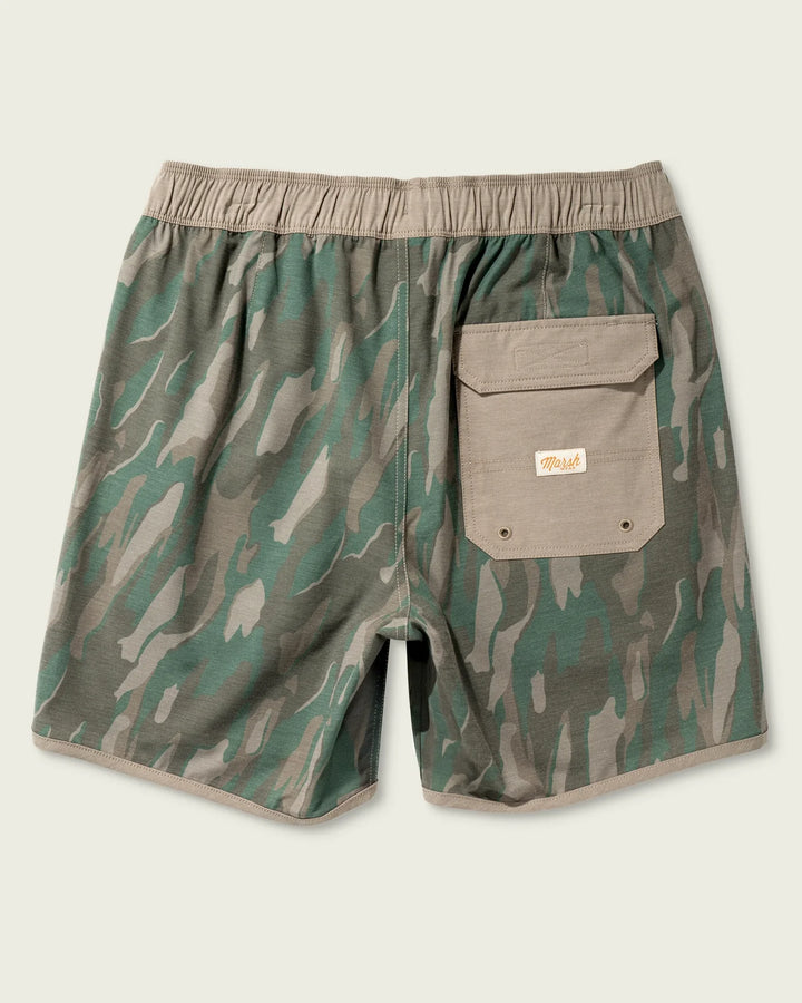 Surfstride Shorts - Thyme Lowland Camo