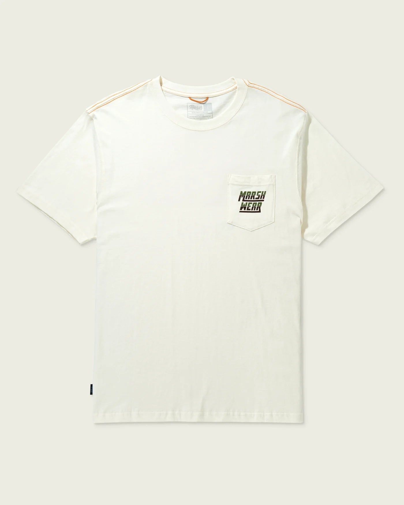 Text SS T-Shirt - Vintage White