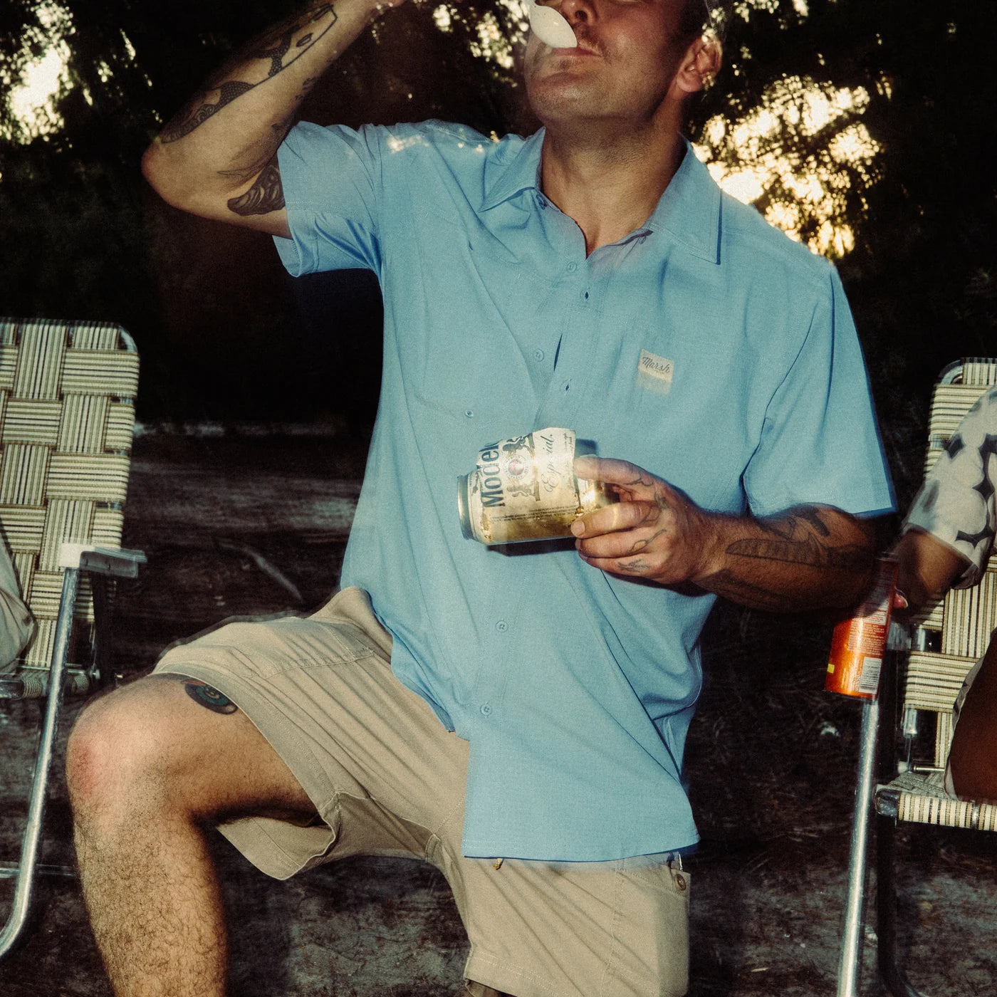 Lenwood Tech Shortsleeve Shirt - Angel Falls